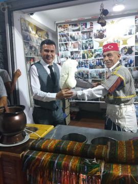 Darıca'da Meşhur Haydar Ustaya Ziyaret